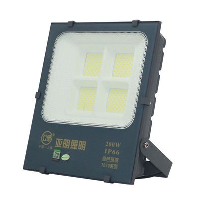 亚明led投光灯户外防水超亮50w100w200wled射灯篮球场工地照明灯|ms