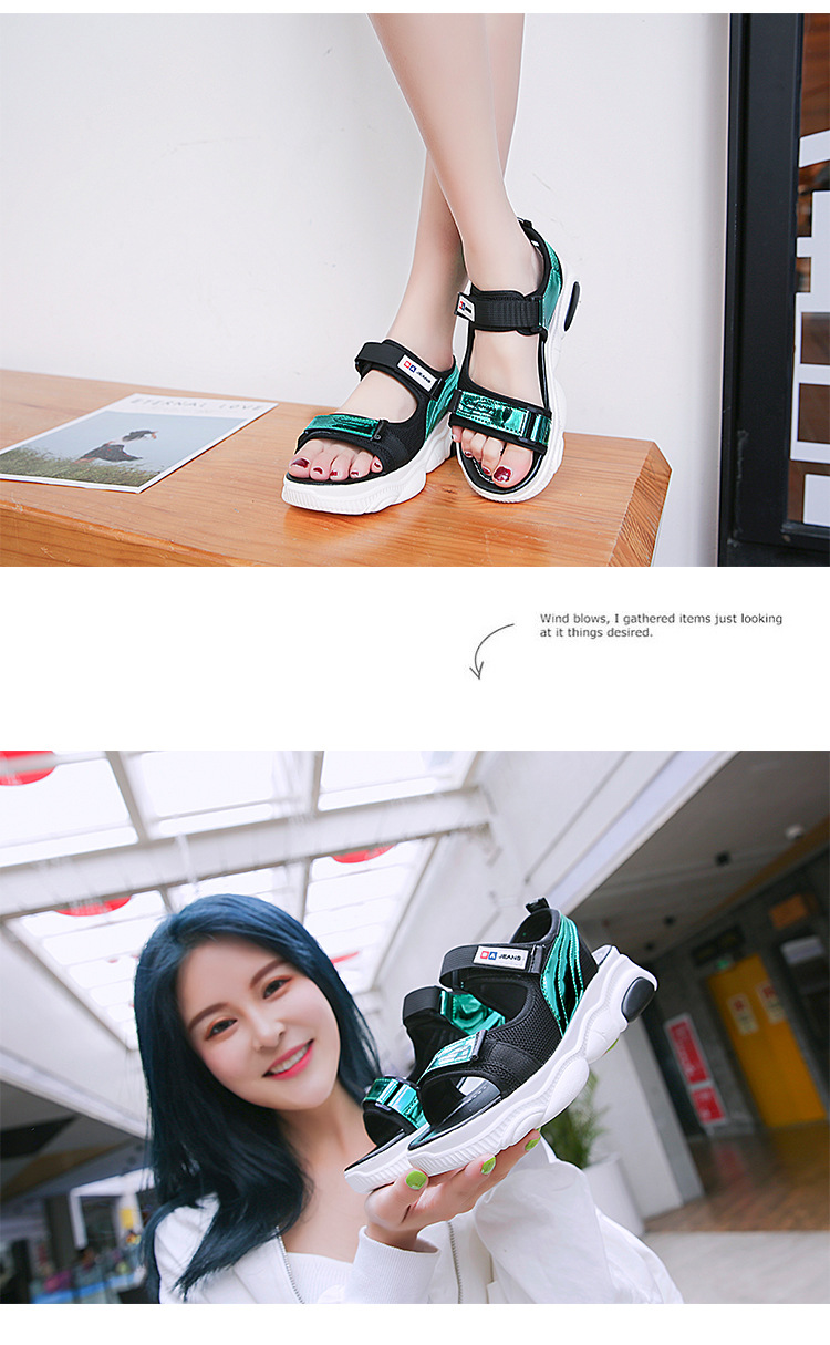 Chaussures été pour femme en Caoutchouc - Ref 3345421 Image 31