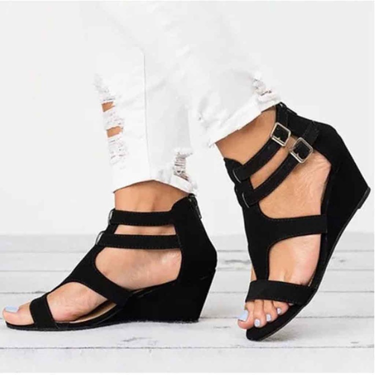 Chaussures été pour femme en Caoutchouc - Ref 3345641 Image 29