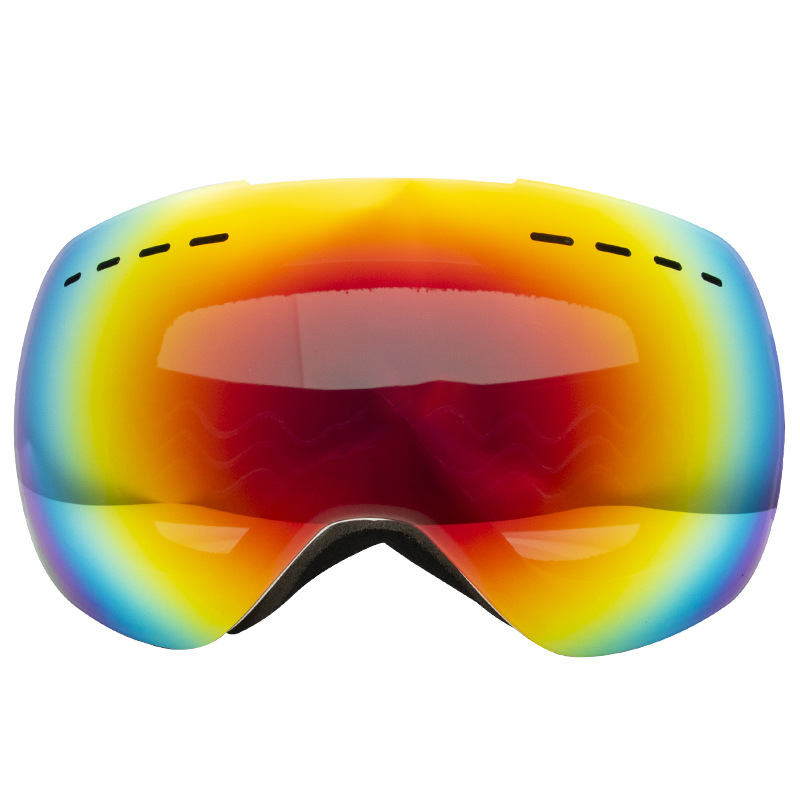 New with double-layer anti fog, high myopia, spherical snow goggles, and large field of view ski goggles_voghion.com