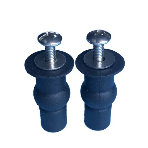 Universal rubber toilet seat accessories stainless steel toilet cover mounting screws smart top expansion bolts