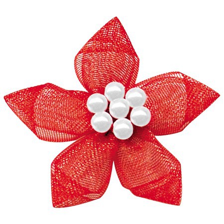 Venta al por mayor Arco de la cinta terminado 3.2cm200 piezas un paquete de accesorios de flores DIY mariposa accesorios para el cabello de los niños materiales decorativos