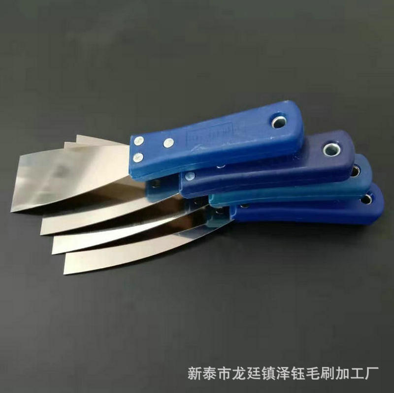 Cuchillo de masilla al por mayor de fábrica Cuchillo de masilla de acero inoxidable Cuchillo de limpieza Cuchillo de barro Cuchillo de masilla Cuchillo de ceniza por lotes Cuchillo de masilla