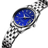 Waterproof steel belt, mechanical quartz watch, calendar for beloved