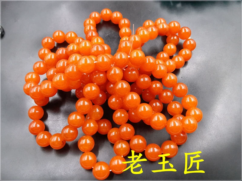 Round beads jade, bracelet, chain, dragon-shaped decoration, direct factory sales