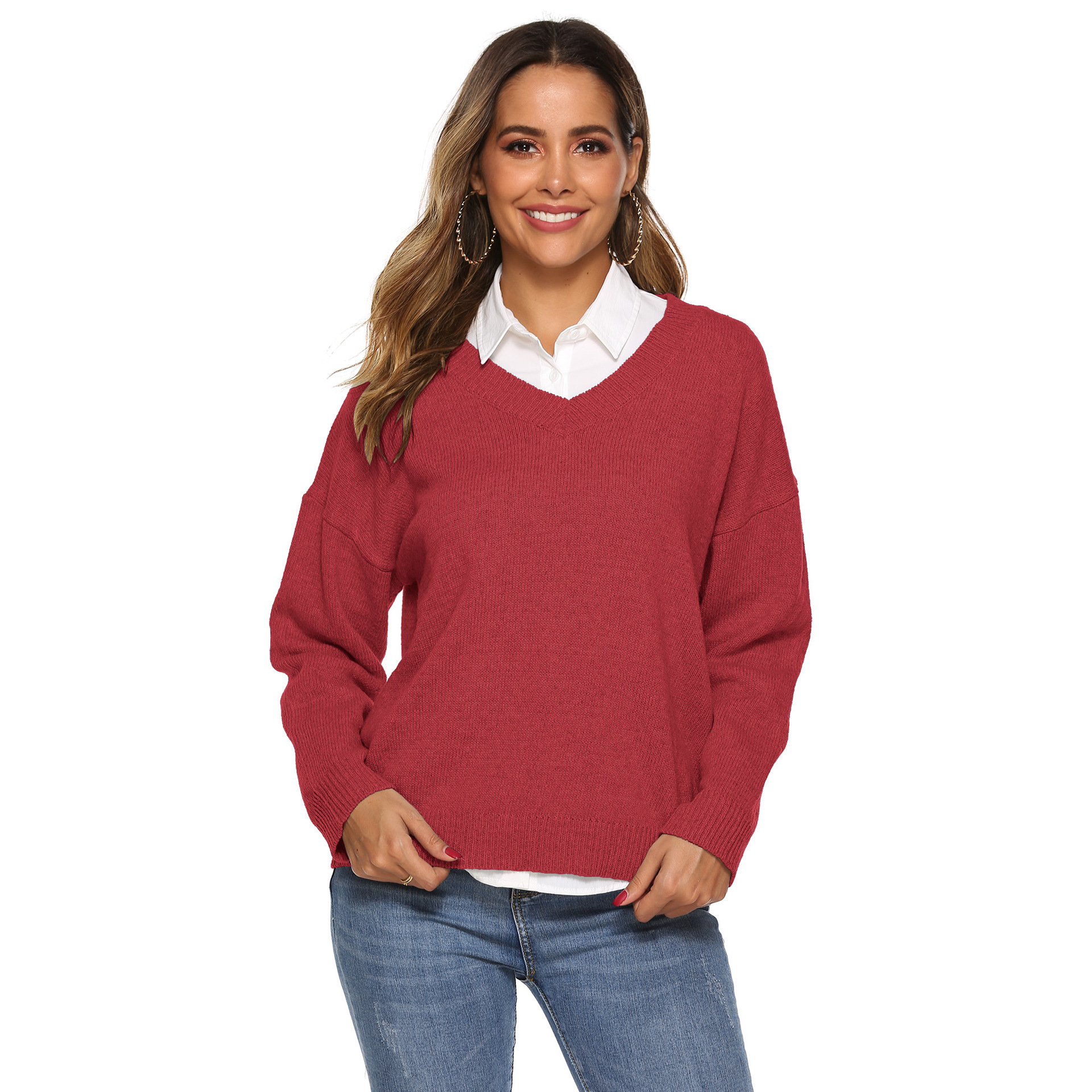 Pull femme en Fibre de polyester Polyester  - Ref 3414227 Image 81