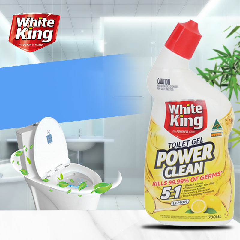 澳洲进口洁白王white King洁厕灵 洁厕液柠檬香型马桶除垢清洁剂