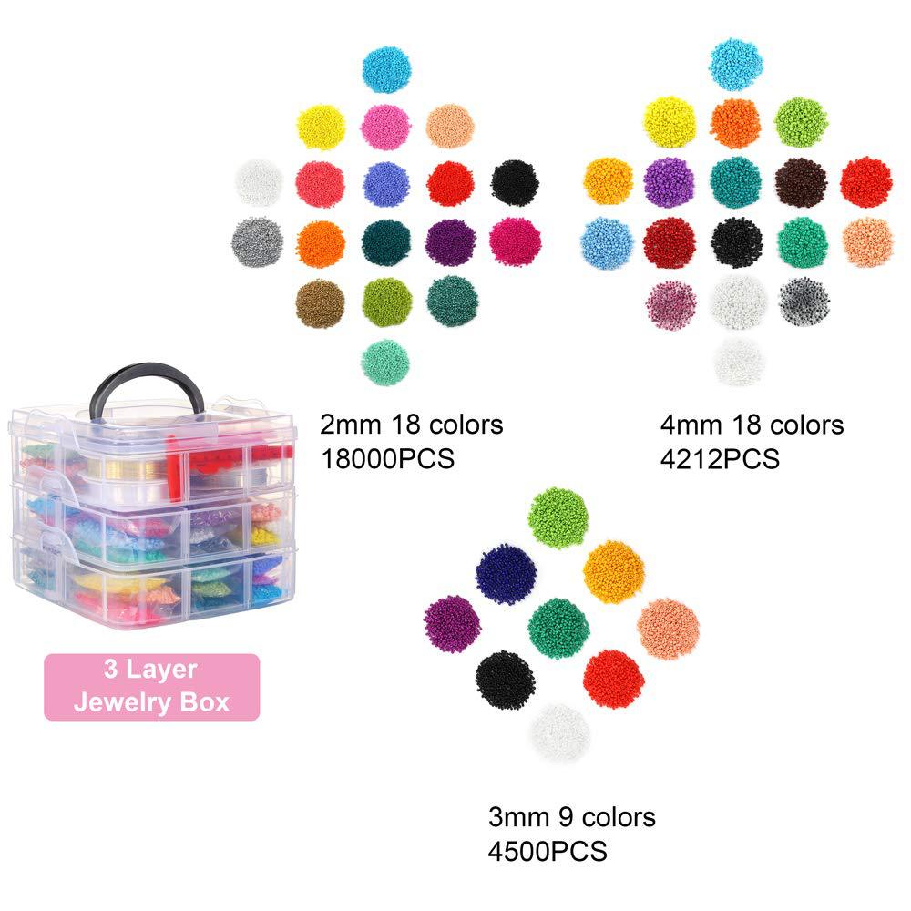 1120g Weight Beads Jewelry Making Type Jewelry Accessories Classification 1 Set Quantity 1 Set Arylic Solid Color Beads