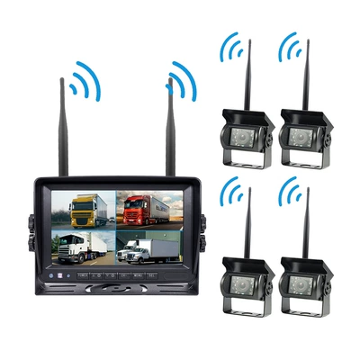 Digital Signal Four-Way Digital Car display