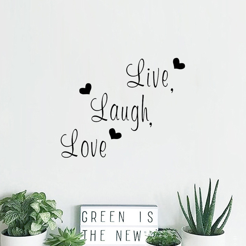 Hot-saling Love English Letter Proverbs Wall Stickers Wholesale display picture 1