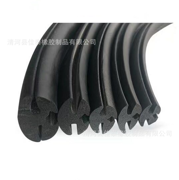 三元乙丙三口密封条 汽车玻璃挡风 汽车密封条 钣金镶嵌压条