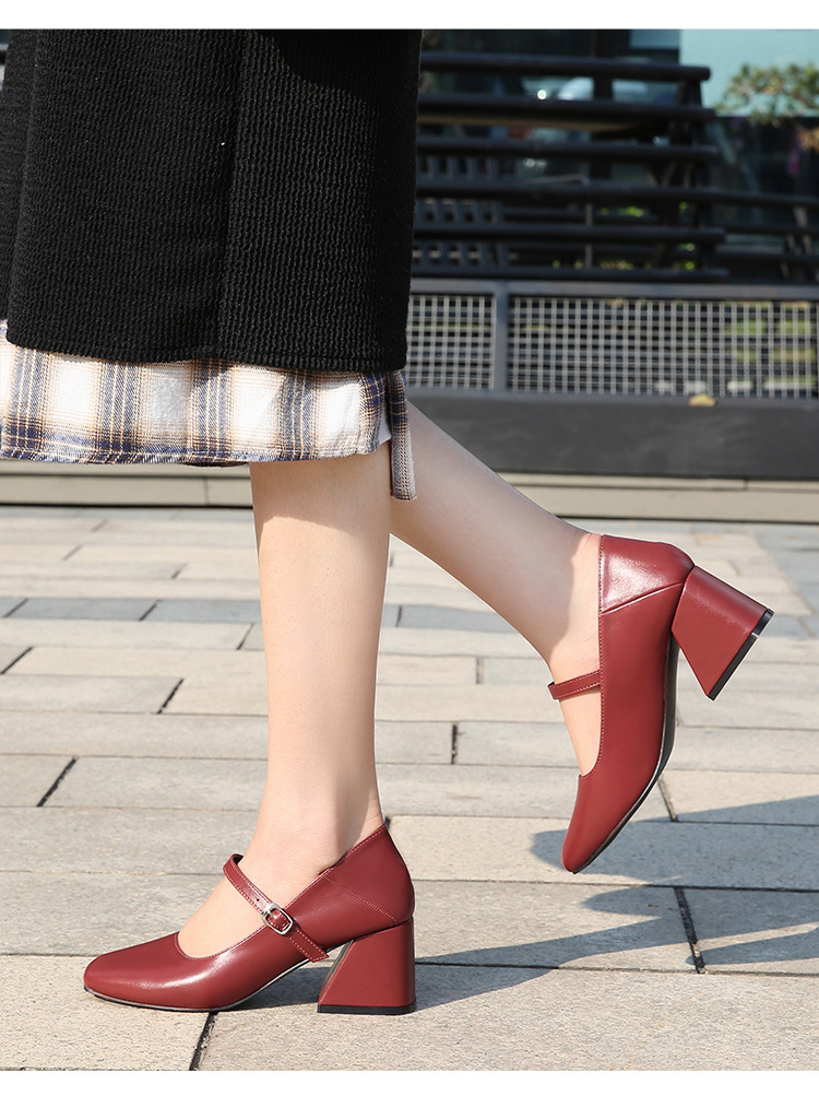 玛丽珍四色两穿单鞋