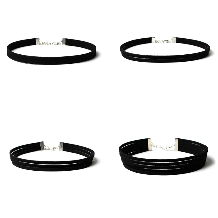 Fashion Gothic Lolita Choker Collar Necklace Set display picture 12