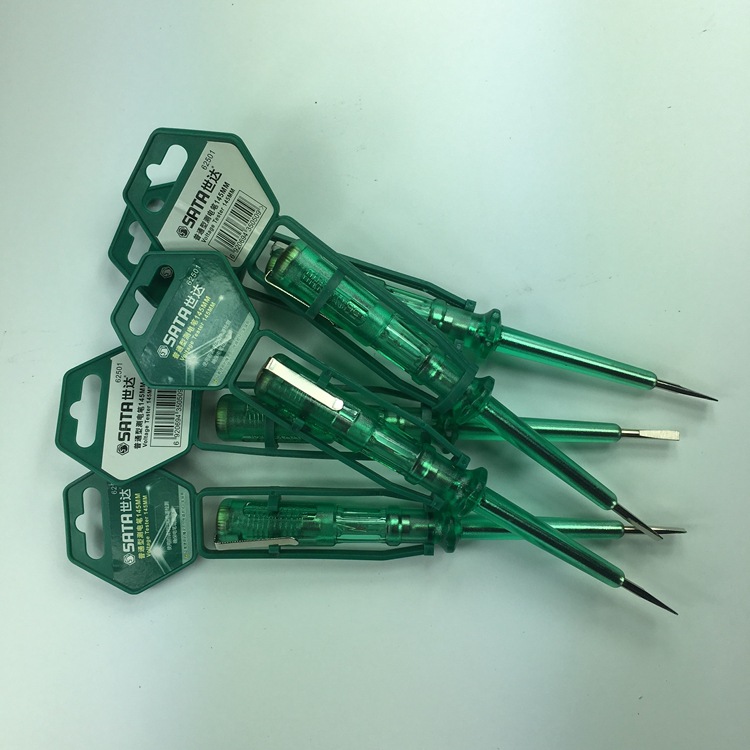 世达SATA 测电笔 试电笔 验电笔145mm 185mm  62501 62502