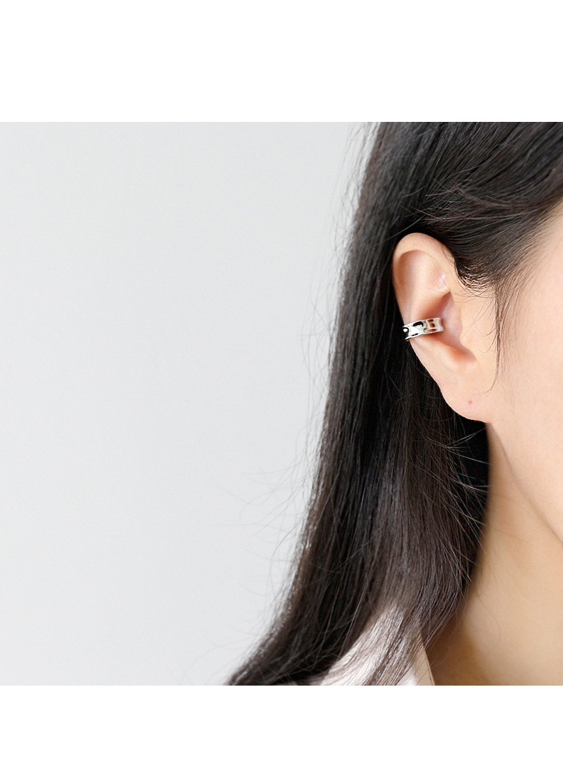 Korean S925 Sterling Silver Ear Clip display picture 6