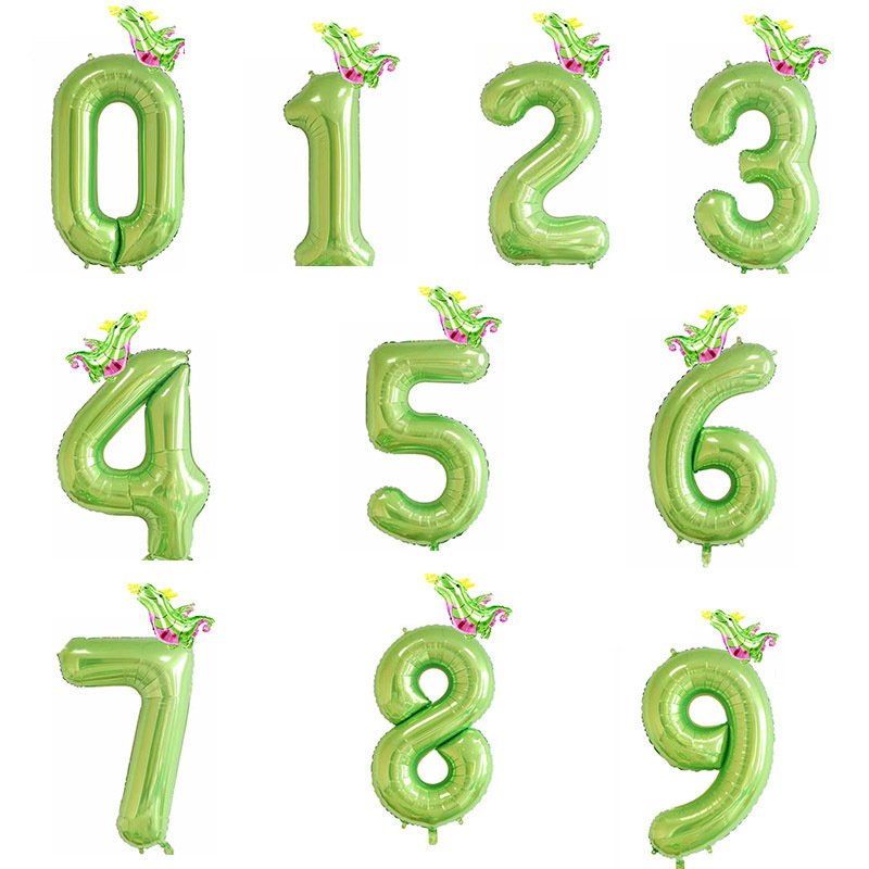 Birthday Dinosaur Number Aluminum Film Party Balloon display picture 3