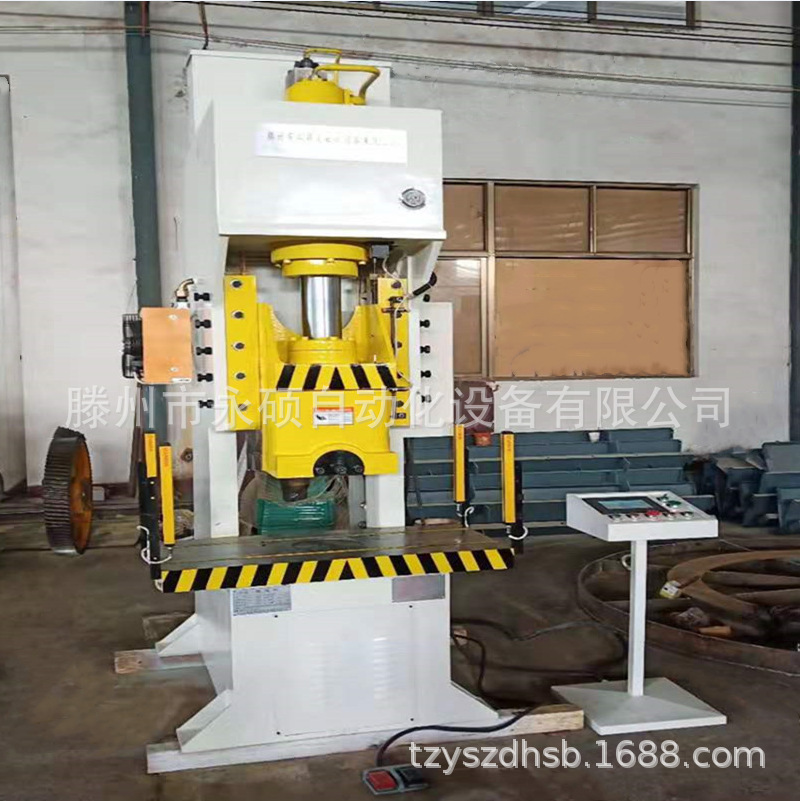 40吨带下顶缸高速液压冲床 导轨数控精冲机 智能可配视觉送料机z