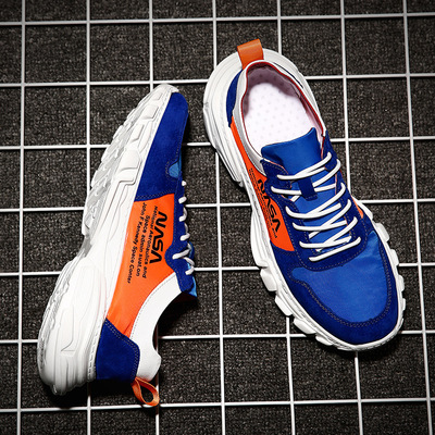 男鞋夏季新款运动鞋男韩版潮鞋鞋子网布透气老爹鞋INS超火的鞋子|ms