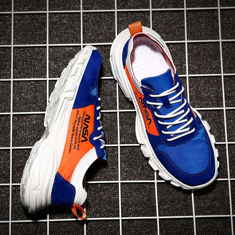 男鞋夏季新款运动鞋男韩版潮鞋鞋子网布透气老爹鞋INS超火的鞋子|ms