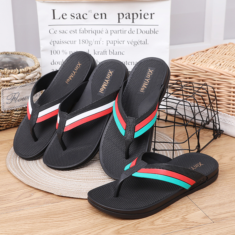 新款人字拖男士夏季防滑涼拖鞋個性韓版潮流夾腳室外休閑沙灘鞋男