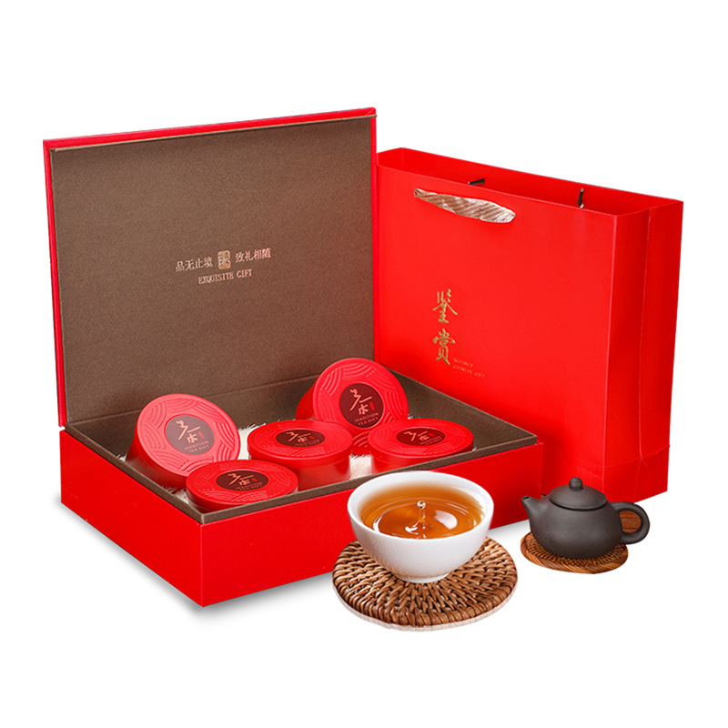 Manufactor Direct selling Gift box packaging Orthodox school Wuyishan Jin Junmei Lapsang black tea Tie Guanyin indigo plant Pu'er tea