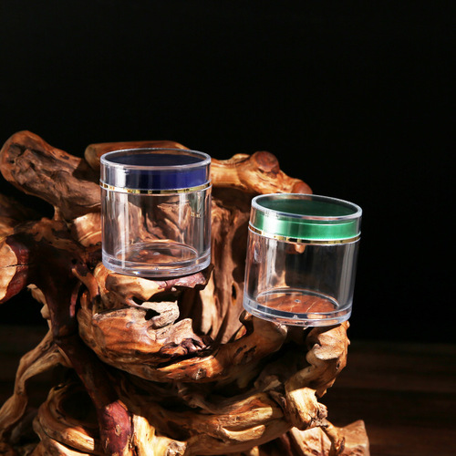 Food grade double-layer acrylic bottle, Panax notoginseng dendrobium bottle, American ginseng and wolfberry health product bottle 88*85