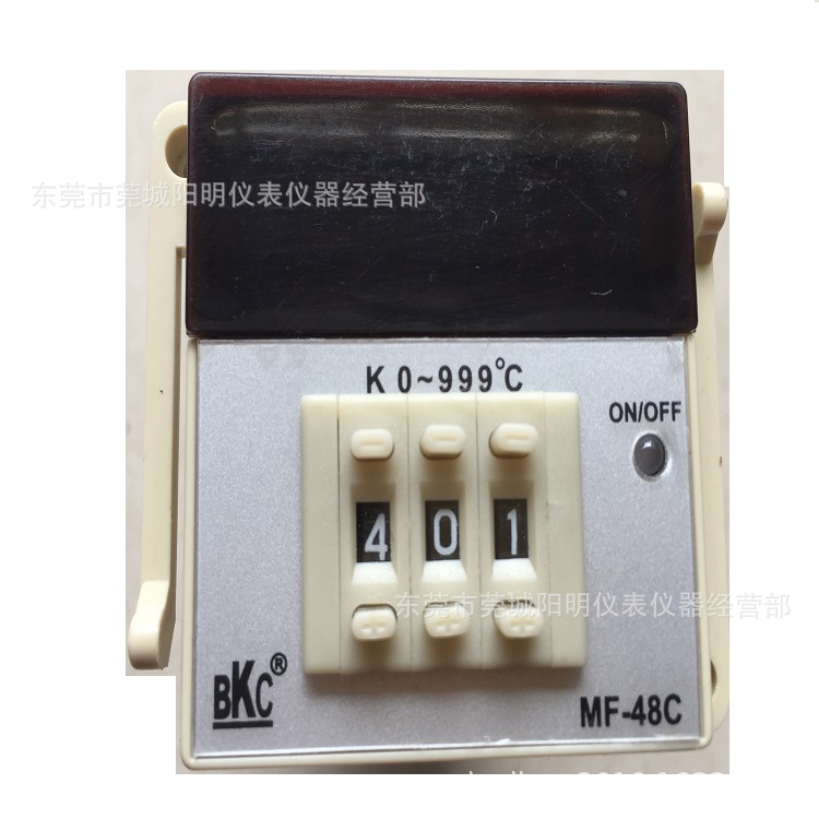 厂家直销正品BKC温控器MF-48C  999温控仪拨码数显仪