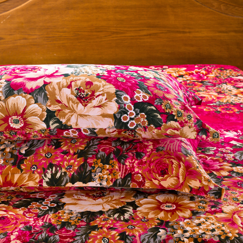 特價清倉處理全棉加厚斜紋磨毛單枕套 秋冬純棉保暖枕芯套壹對裝