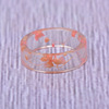 Retro resin, ring, accessory, European style