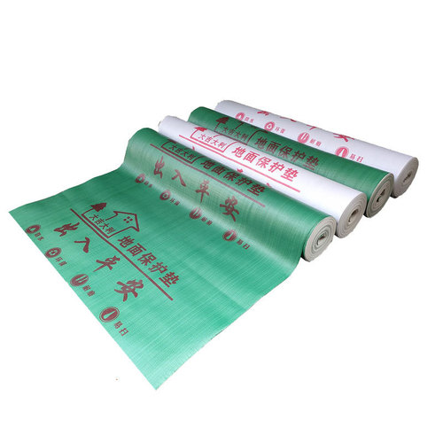 Manufacturer wholesale decoration floor protection film woven cloth PVE foam material thickened home decoration floor protection film