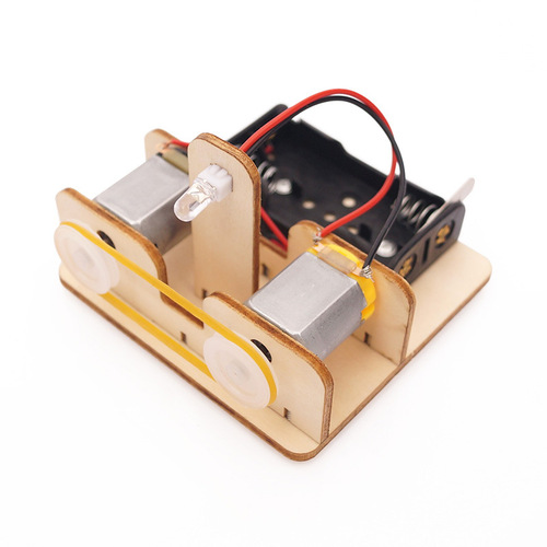 Junior high school students physical science small experiment handmade DIY generator energy conversion STEAM science teaching aids