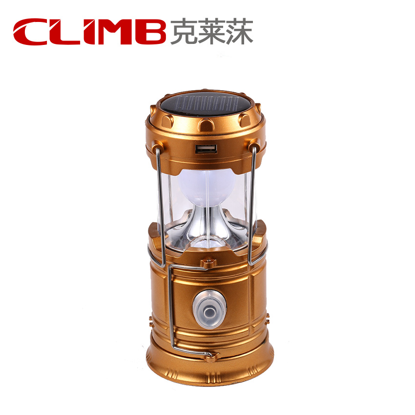 New horse lamp LED solar energy charging dew camp wild camp light…