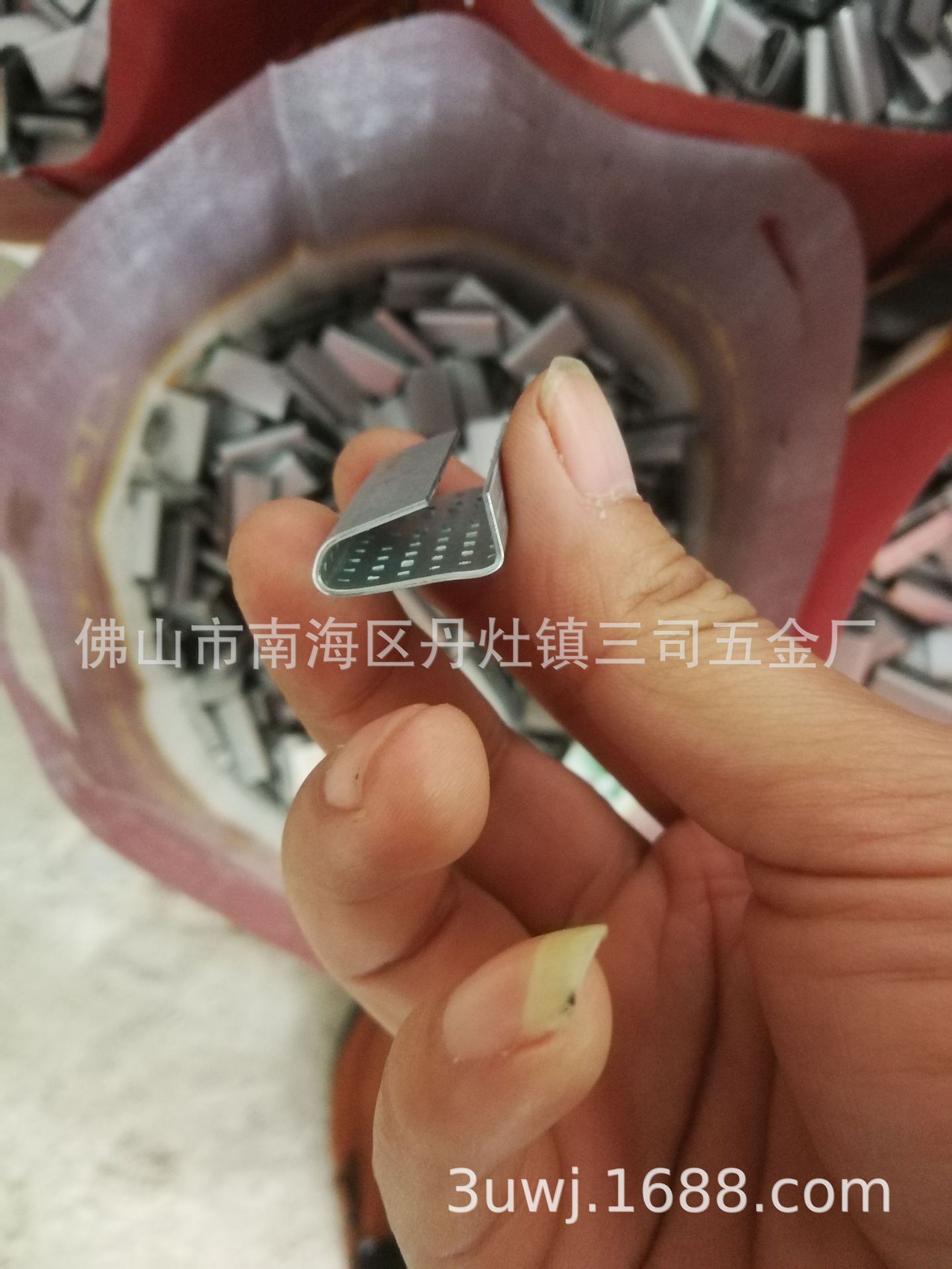 真实产品图片牙齿深清晰PET塑钢带打包扣机源头生产厂家售后保障