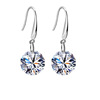 Advanced zirconium, brand earrings, high-quality style, light luxury style, wholesale