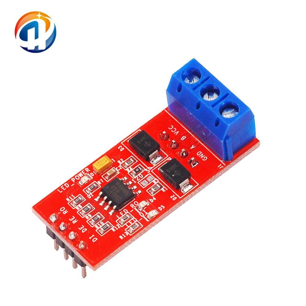 5V MAX485模块开发板TTL转RS485模块 单片机开发配件过压
