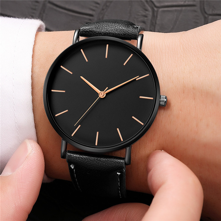 Wholesale Ultra-thin Quartz Belt Watch Nihaojewelry display picture 19