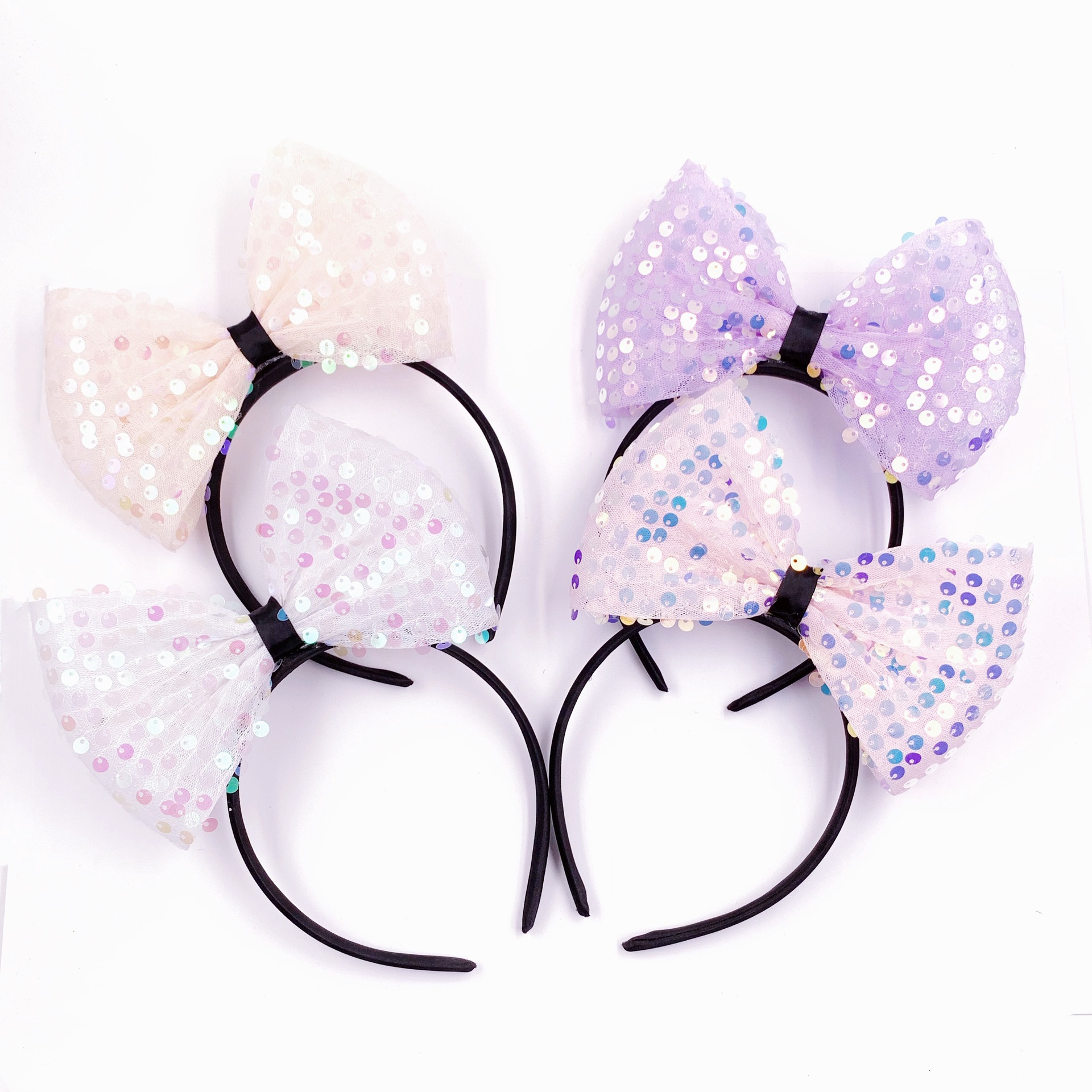 Cute Bow Knot Cloth Hair Band display picture 6
