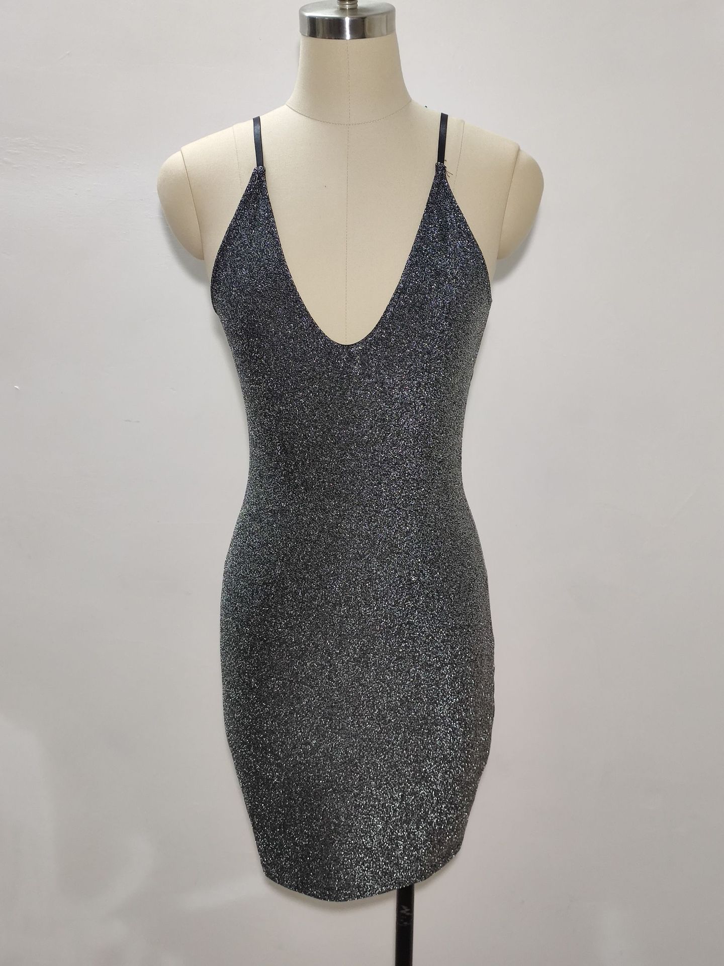 Hollow Backless Short Dress 5