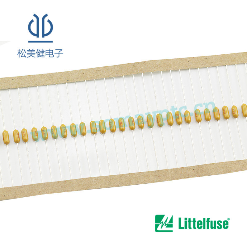 力特熔断保险丝 0473003.YRT1L 3A  125V  电阻式保险丝黄色慢断