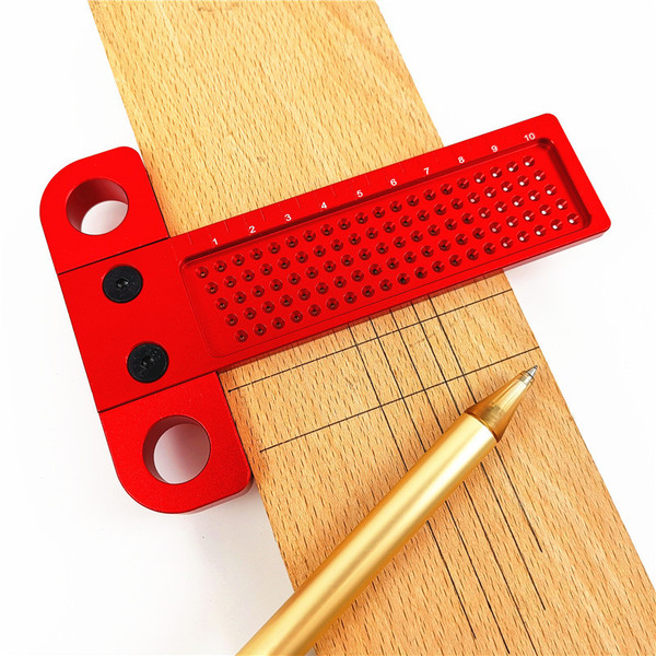 160 hole ruler woodworking line ruler