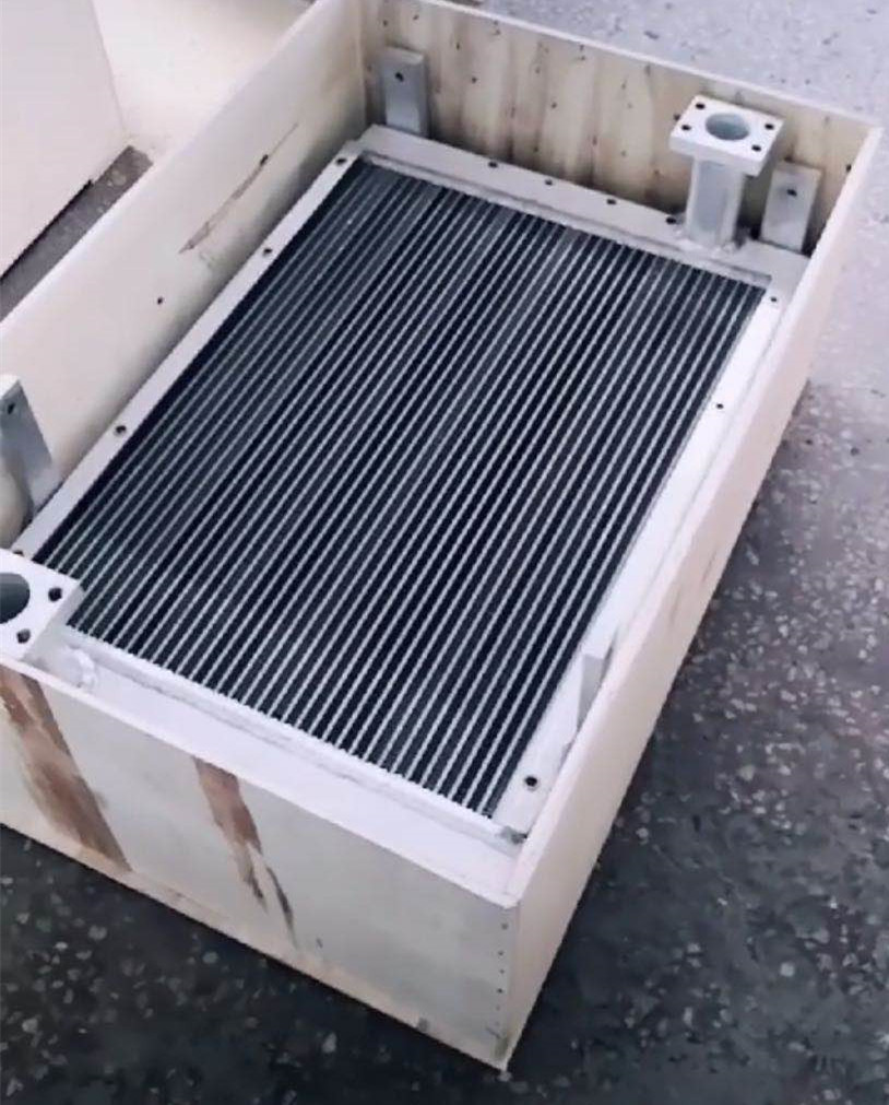 替代各品牌挖掘机散热器 水箱 油散现代R60-7 R60-9 厂家直供