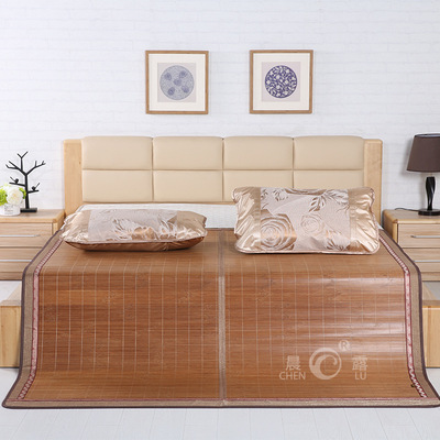 Two-sided Carbonize environmental protection Bamboo mat fold Mirror Carbonation seats 0.9 1.2 1.5 1.8 rice