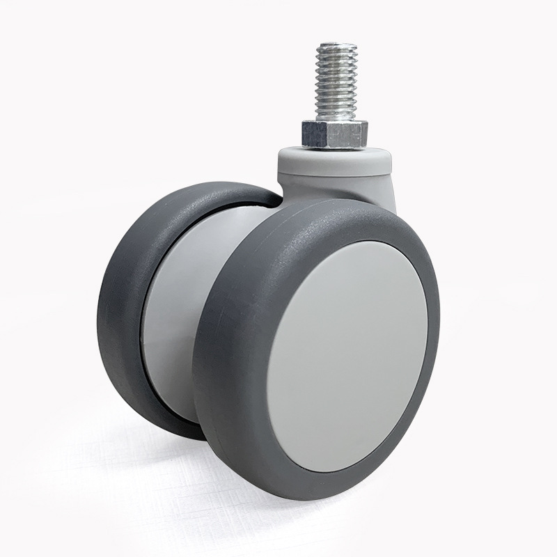 3寸医疗轮灰色8