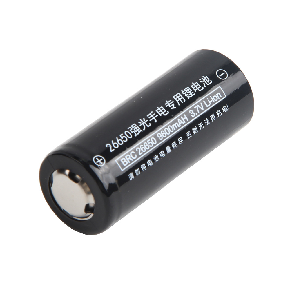 26650 lithium battery Sufficient capacity 5000mah Flashlight Dedicated 3.7-4.2V Rechargeable brand new