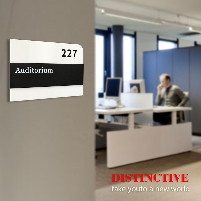 办公室科室牌定制亚克力门牌定做办公标识牌公司门牌样式设计制作