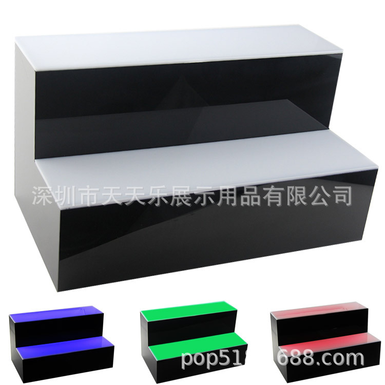 批量生产D-L001高品质亚克力酒架 LED灯亚克力酒架