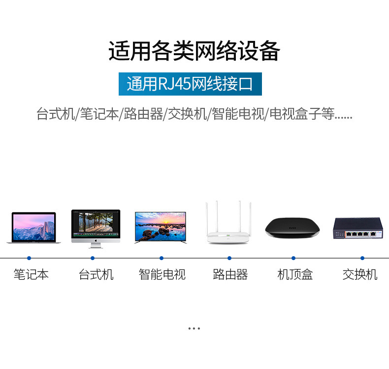 八类cat8水晶头网络线