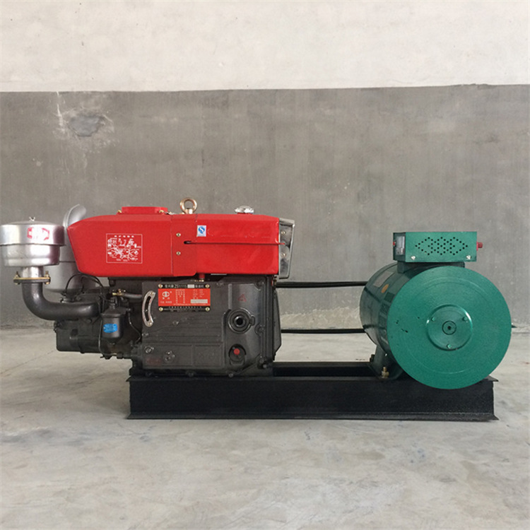 潍坊15kw柴油发电机组  15千瓦有刷电机 三相电 备用 现货