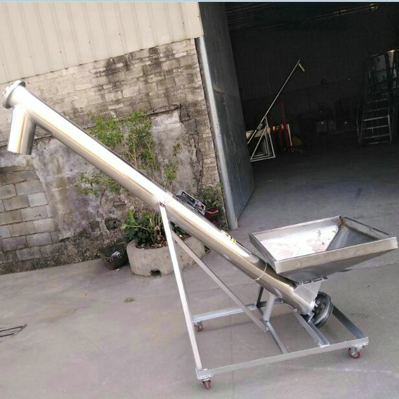 螺杆上料机 找螺旋上料机厂家  佛山佛文丰塑料机械厂按尺寸定做