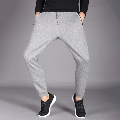 new pattern Outdoor casual pants Elastic force Sports pants Men climbing pants A generation of fat